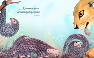 pangolins endangered animal children's book
